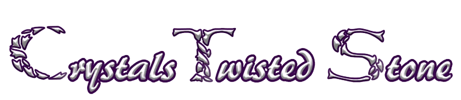 Crystals Twisted Stone
