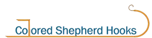 Colored Shepherd Hooks