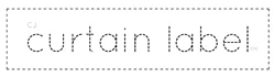 Curtain Label