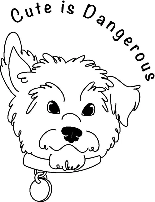 Cute is Dangerous Logo for Discount Codes
