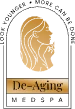 Deaging Medspa Logo for Promo Codes