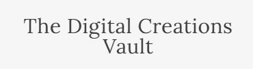 The Digital Creations Vault Logo for Discount Codes