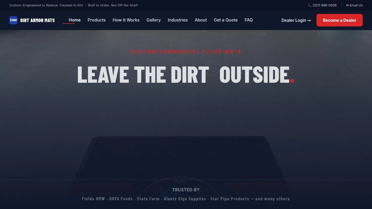 Dirt Armor Mats