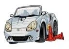Dodging Cones Logo for Special Discounts
