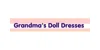 Doll Dress
