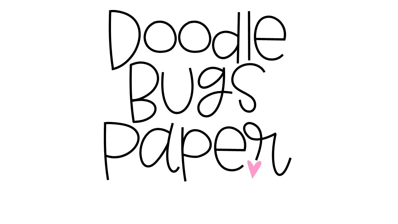 Doodle Bugs Paper