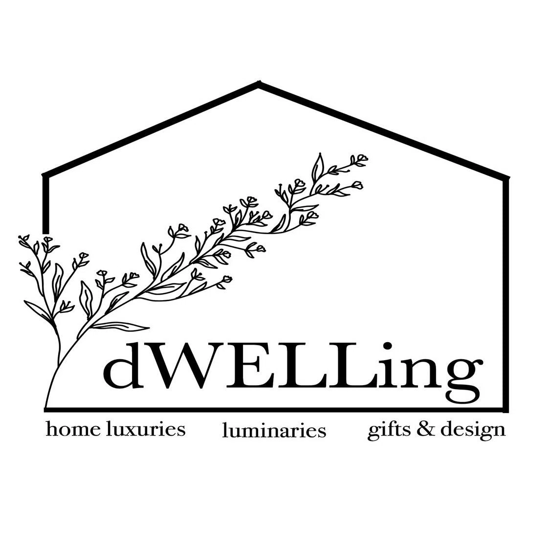 dWELLing Decor Apparel Logo for Exclusive Deals