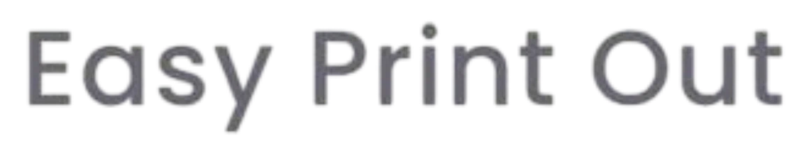 Easy Print Out