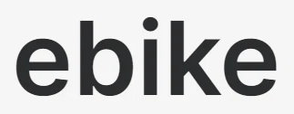 ebike