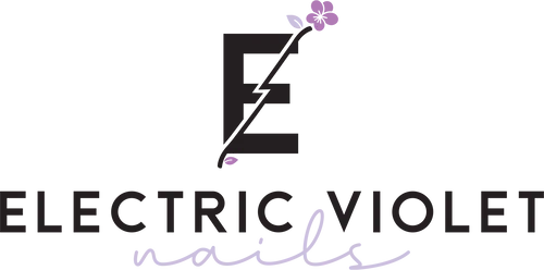 Electric Violet Nails