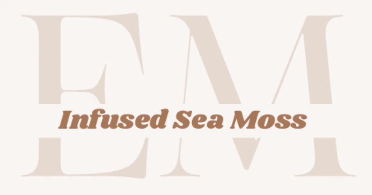 EM Infused Sea Moss Logo for Exclusive Deals