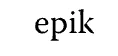 EPIK
