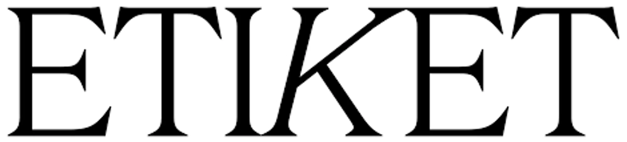 Etiket Logo for Promo Codes