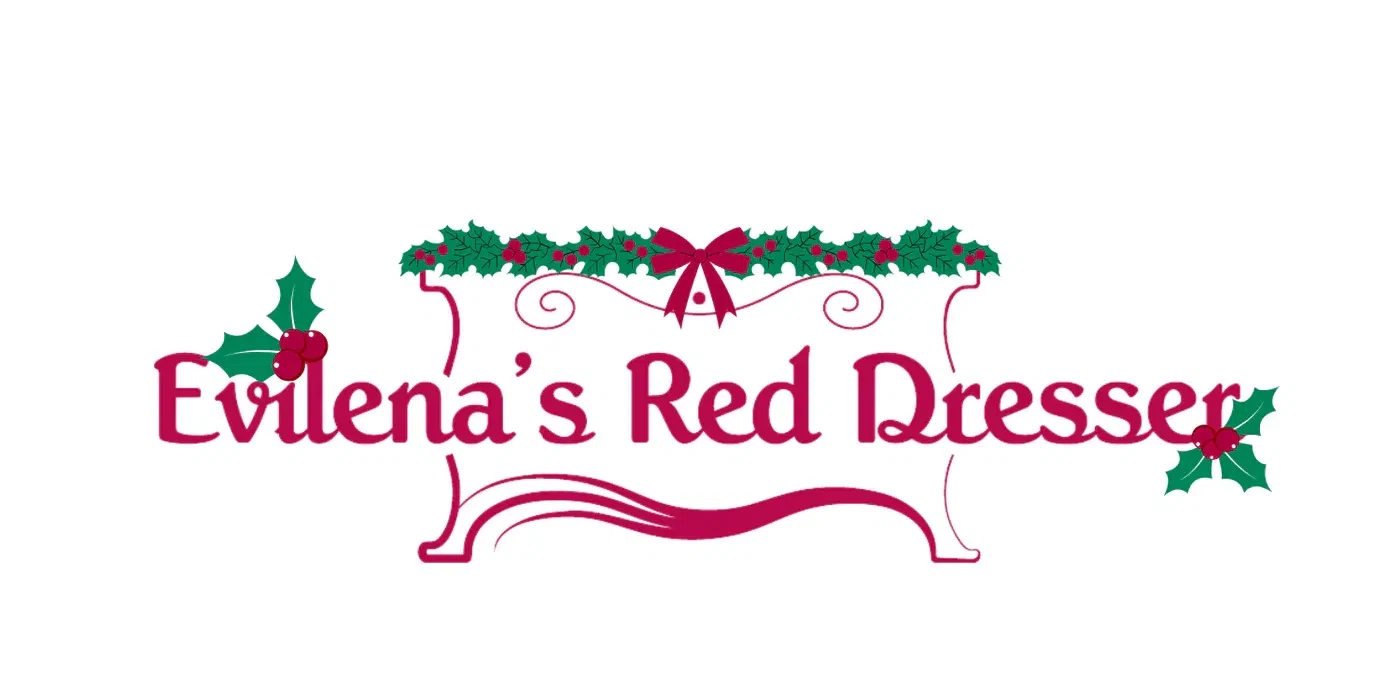 Evilenas Red Dresser Logo for Promo Codes
