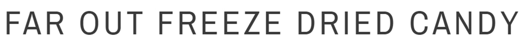 Far Out Freeze Dried Candy