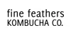 Fine Feathers Kombucha logo
