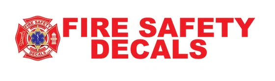 Fire Safety Decals Logo for Exclusive Deals
