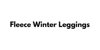 Fleece Winter Leggings