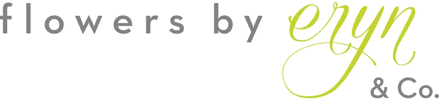 Flowers by Eryn & Co. Logo for Special Discounts