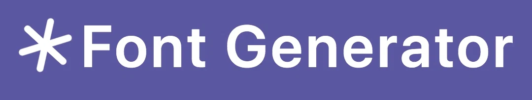 Font Generator