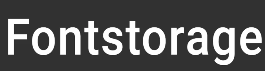 Fontstorage