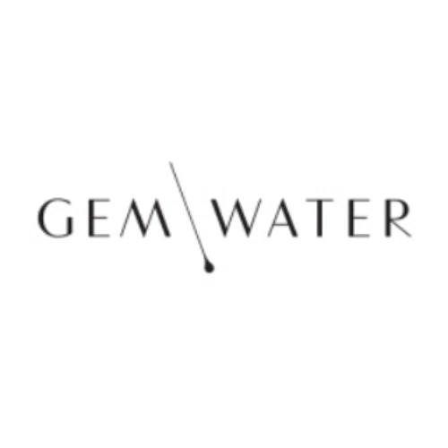 Gem-Water Logo for Special Discounts