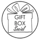 Gift Box Social Logo for Exclusive Deals