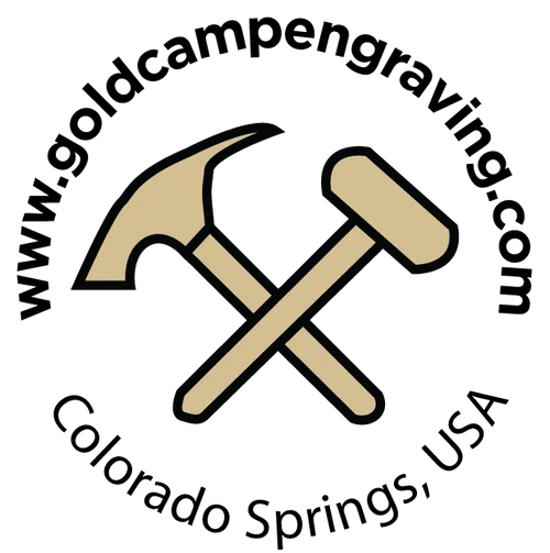 Gold Camp Engraving