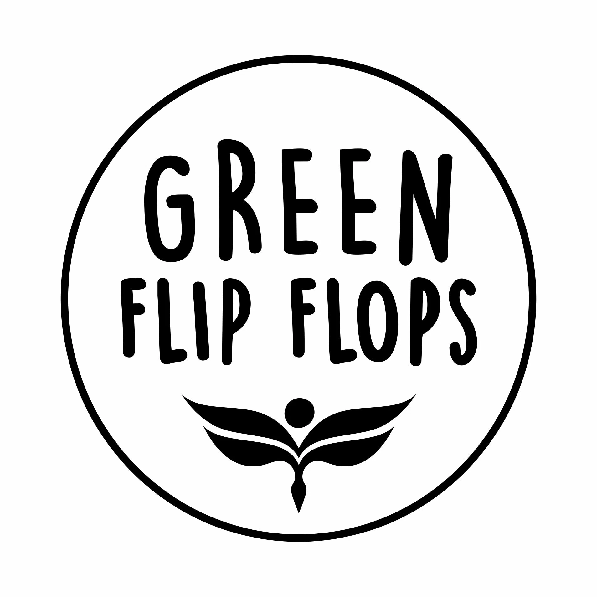 Green Flip Flops