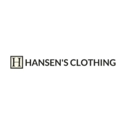 40 Off Hansen S Clothing Coupon 3 Promo Codes Dec 2021