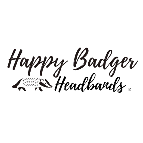 Happy Badger Headbands