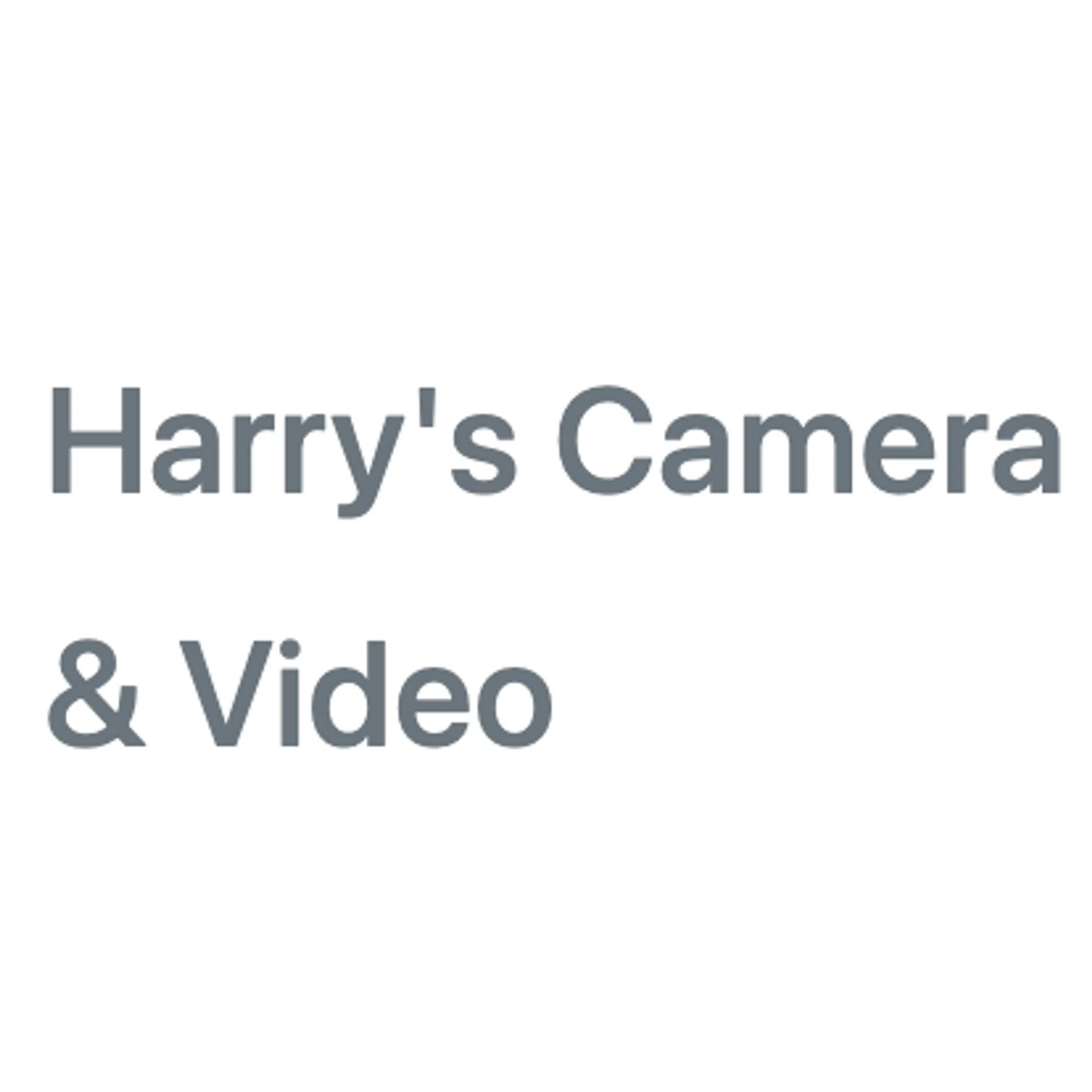Harry's Camera & Video