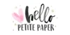 Hello Petite Paper