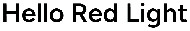 Hello Red Light