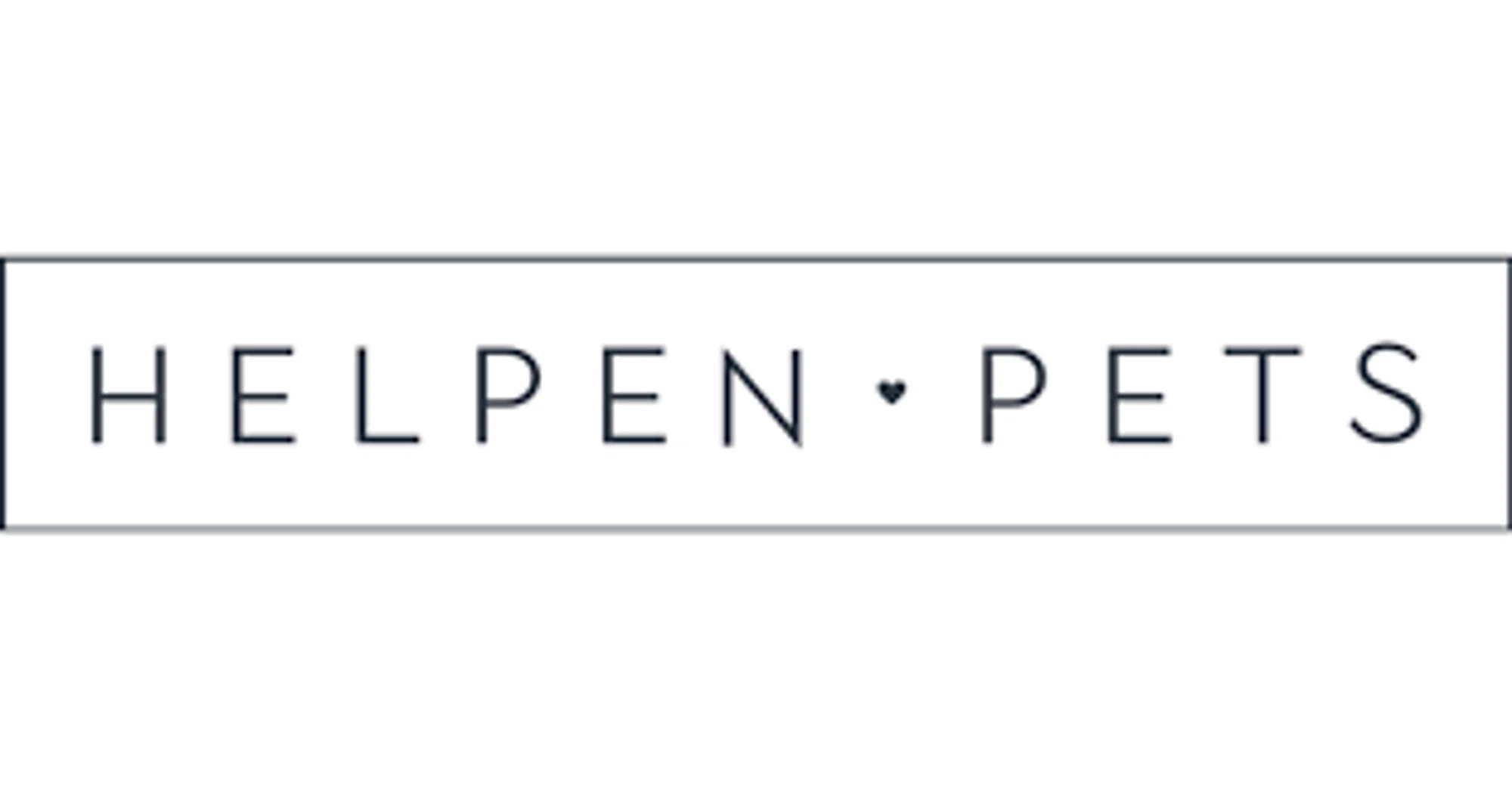 Helpen Pets Promo Codes