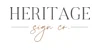 Heritage Sign