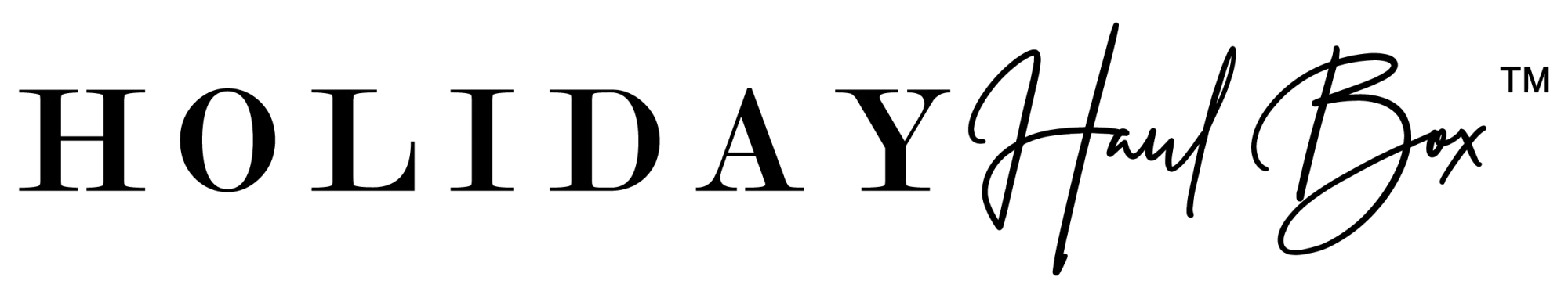 Holiday Haul Box Logo for Discount Codes