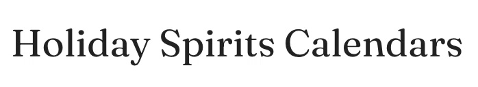 Holiday Spirits Calendars