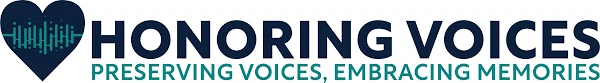 Honoring Voices Logo for Discount Codes