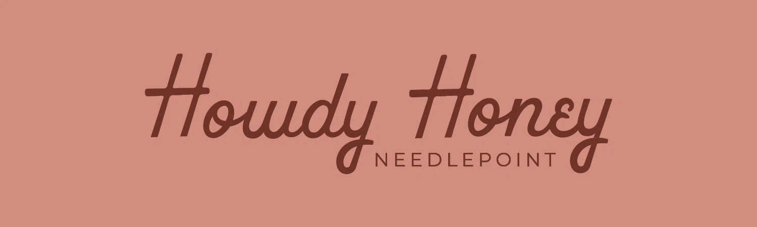 Howdy Honey Needlepoint