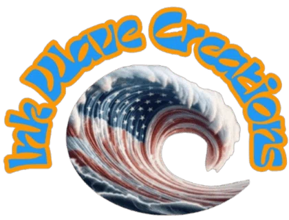 Ink Wave Creations Logo for Discount Codes