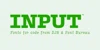 Input