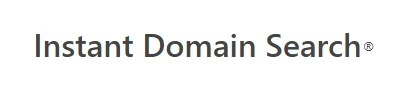 Instant Domain Search