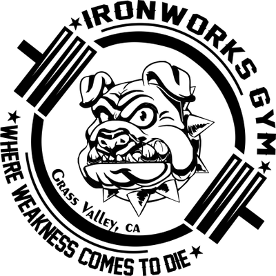 Ironworks Gym Logo for Special Discounts