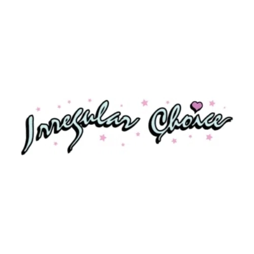 Irregular choice sale promo