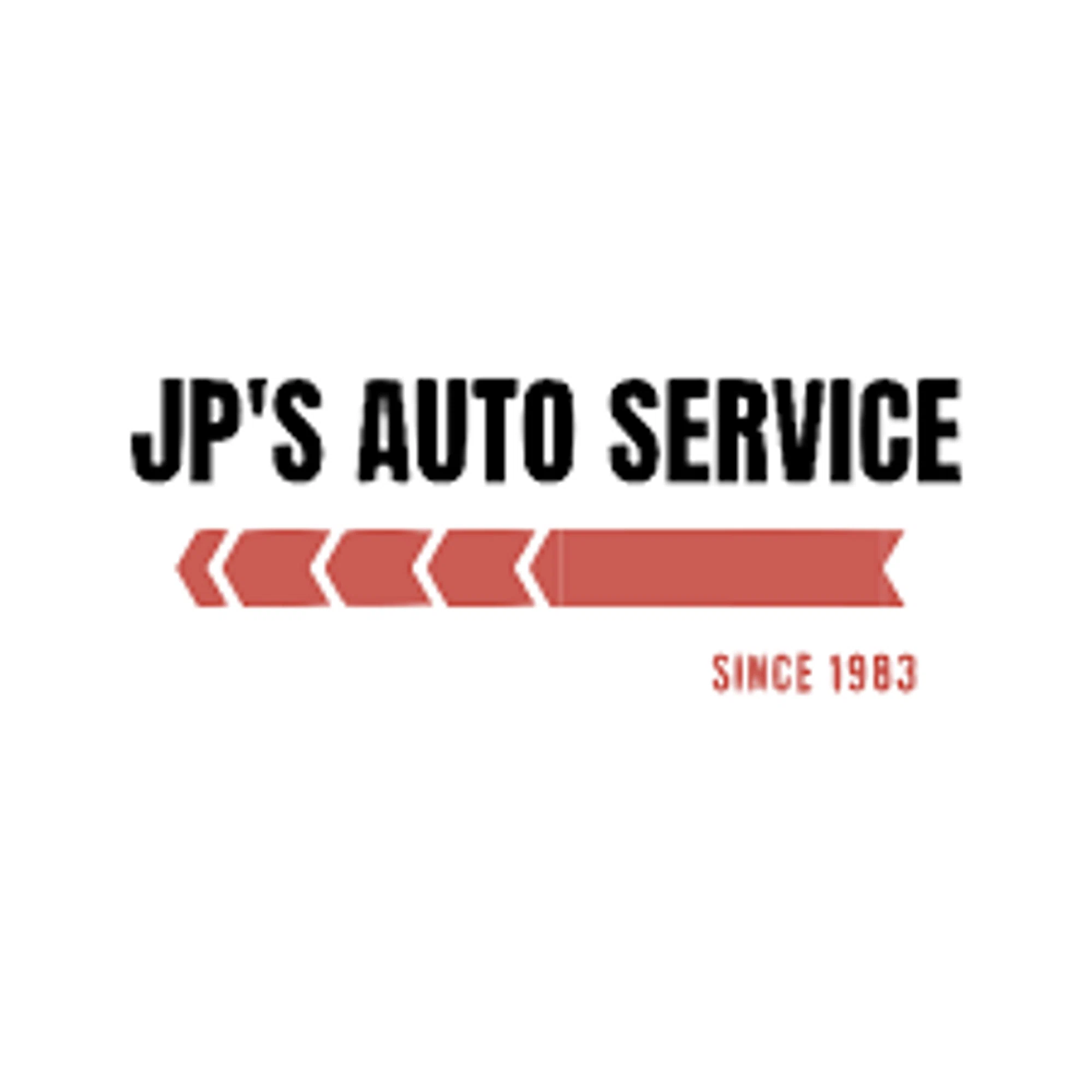 JP's Auto Service Logo for Promo Codes