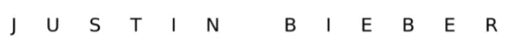 Justin Bieber