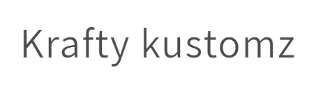 Krafty kustomz