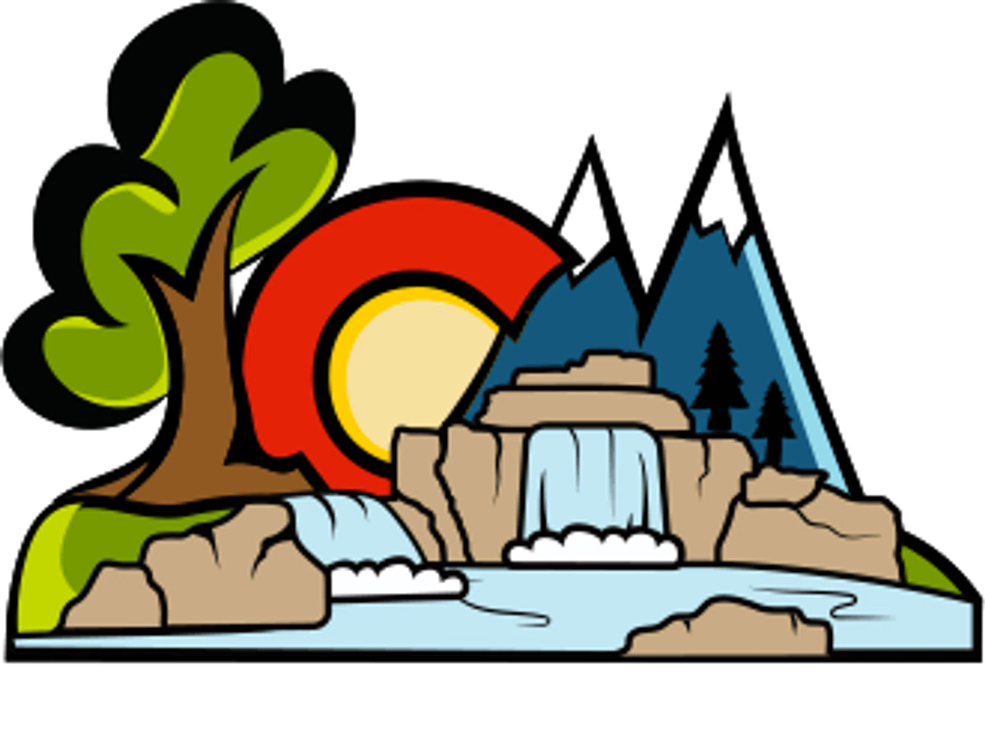 LCM Waterfalls & Ponds