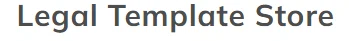 Legal Template Store Logo for Discount Codes